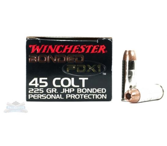 Winchester 45 Colt 225gr PDX1 Ammunition 20rds – S45CPDB