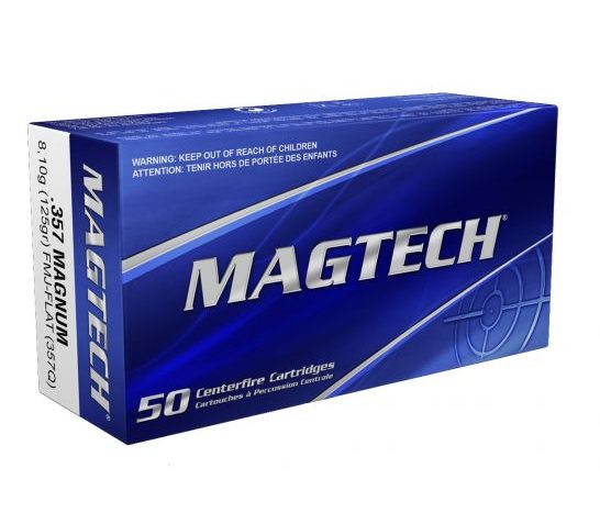 Magtech 357 Magnum 125gr FMJ Ammunition 50rds – 357Q