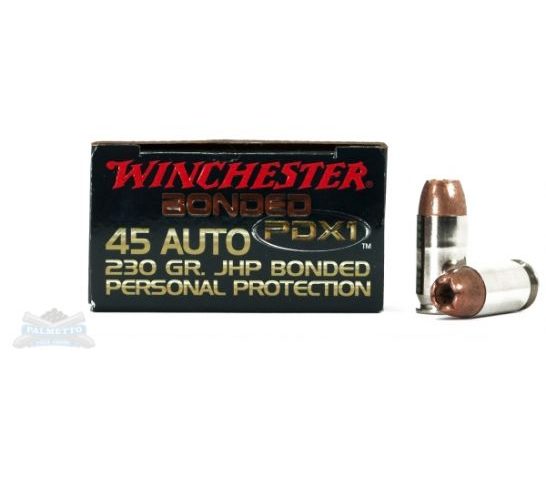 Winchester 45 Auto/ACP 230gr PDX1 Ammunition 20rds – S45PDB