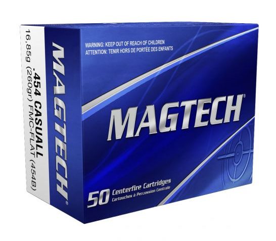 Magtech 454 Casull 260gr FMJ Ammunition 20rds – 454B