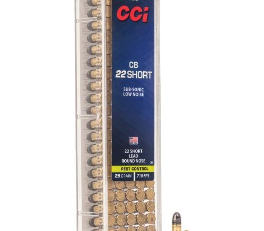 CCI .22 CB Short 29gr LRN Ammunition 100rds- – -0026