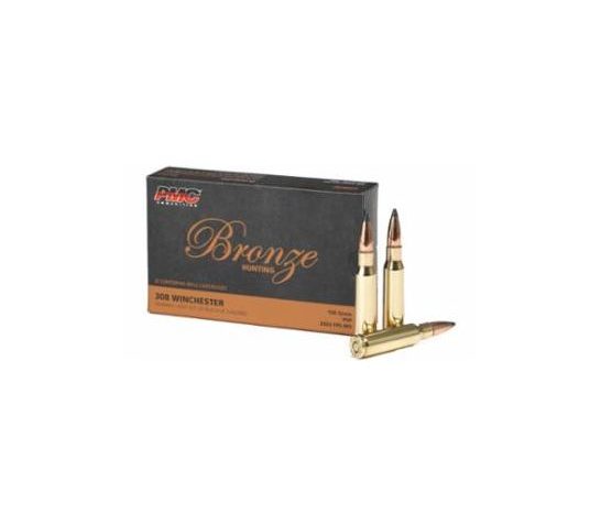 PMC Bronze 308 Winchester 150gr SP Ammunition 20rds – 308SP