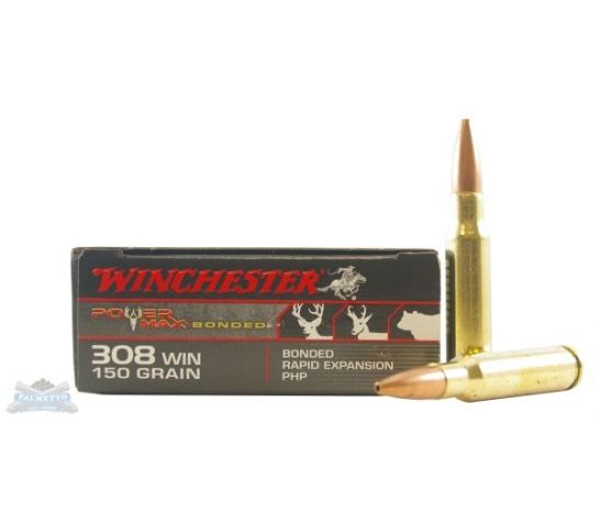 Winchester 308 150gr PowerMax Bonded Ammunition 20rds – X3085BP