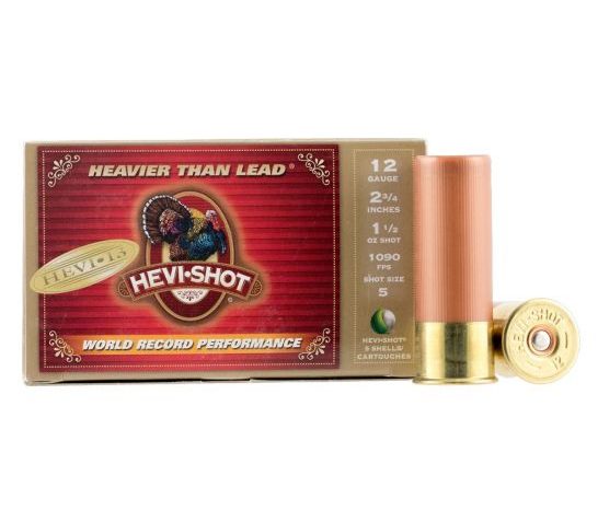 Hevi-Shot 12ga 2.75" 1-1/2oz #5 Hevi-13 Shotshell Ammunition 5rds – 42735