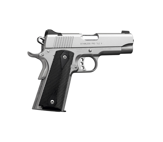 Kimber Stainless Pro TLE II .45 ACP 4u201d Pistol, Satin Silver – 3200238