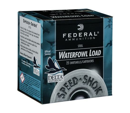 Federal 12ga 3.5" 1-3/8oz #2 Speed-Shok Waterfowl Steel Shotshell Ammunition – WF133 2