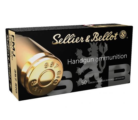 Sellier & Bellot 357 Sig 140gr FMJ Ammunition 50rds – SB357SIG