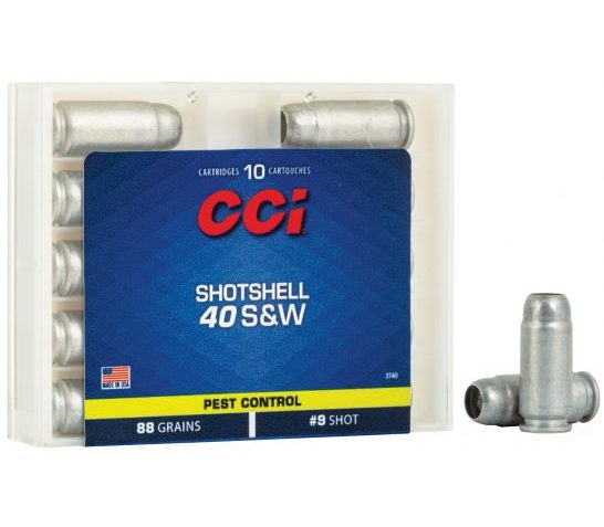 CCI 88 gr #9 Shotshell .40 S&W Ammunition 10 Rounds – 3740