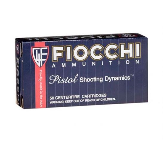 Fiocchi .40 S&W 180gr FMJ Flat Nose Ammunition, 50 Round Box – 40SWD