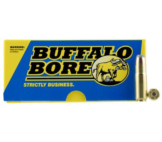 Buffalo Bore 458 SOCOM 400 grain Jacketed Flat Nose Rifle Ammo, 20/Box – 47D/20