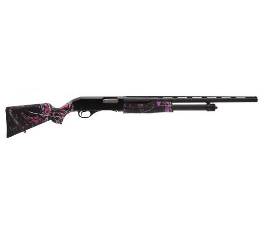 Savage Arms Stevens 320 Muddy Girl Compact 20 Gauge Pump-Action Shotgun, Matte Camouflage – 22560