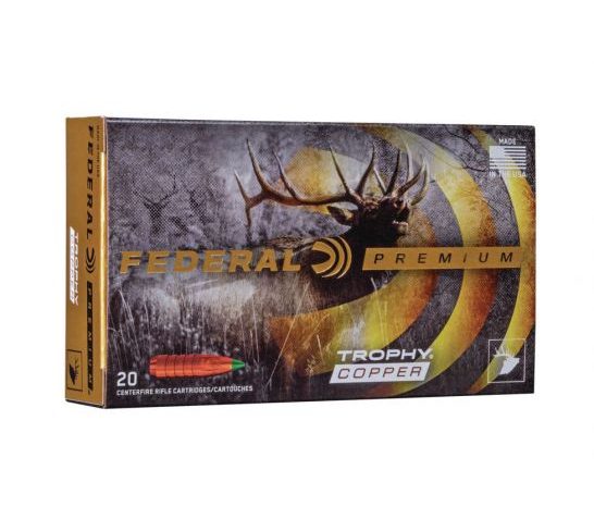 Federal Trophy Copper 7mm-08 Rem 140 gr Vital-Shok 20 Rounds Ammunition – P708TC2