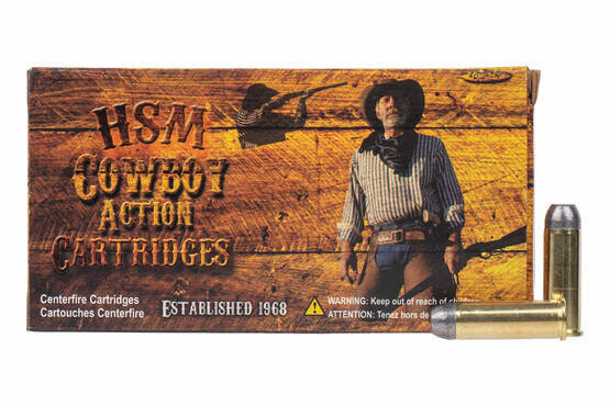 HSM Cowboy Action 44 Magnum 200gr RNFP Handgun Ammo – 50 Rounds