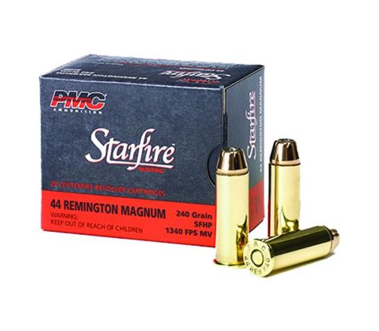 PMC Starfire 44 Remington Magnum 240 Grain Hollow Point Ammunition, 20RDS – 44SFA