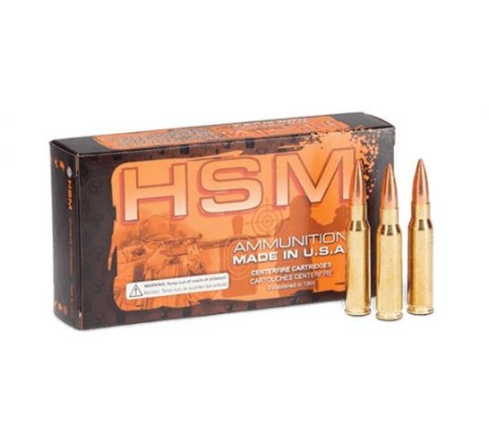 HSM 300 AAC Blackout 220gr SMK HPBT Sub-Sonic Ammunition New Manufactured 20rds – HSM-300BLK-4-N