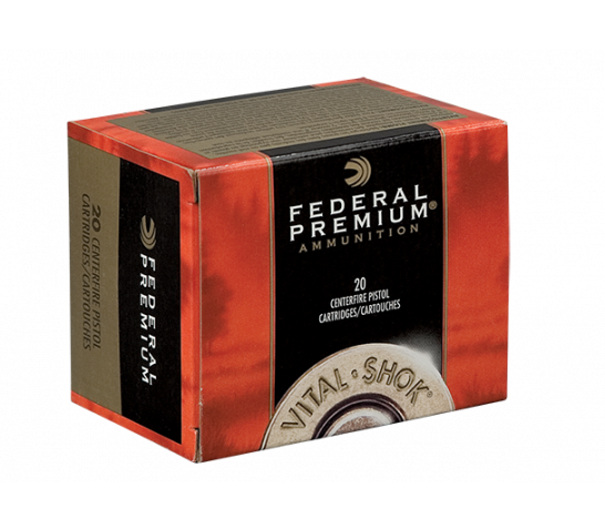 Federal 460 S&W Magnum 300gr Swift A-Frame Vital-Shok Ammunition 20rds – PD460SA