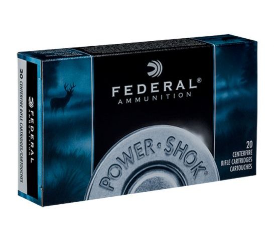 Federal 30-30 Win 125gr Hollow Point Power-Shok Ammunition, 20 Rounds – 3030C