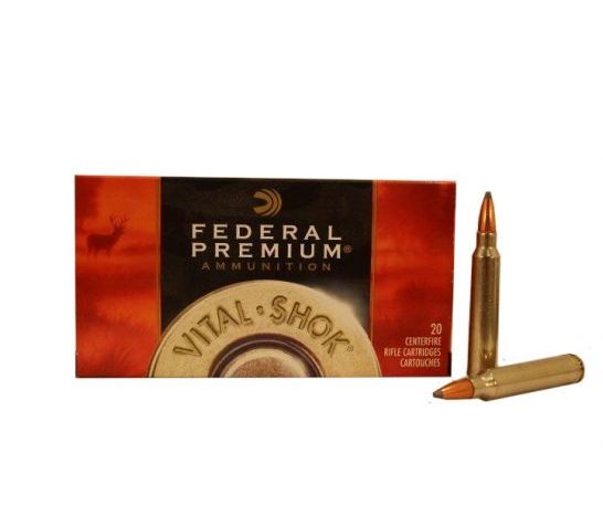 FEDERAL .300 WINCHESTER MAGNUM NOSLER PARTITION VITAL-SHOK AMMUNITION 165GR (20RDS) – P300WK