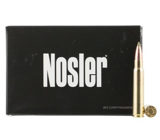 Nosler 8×57 JS Mauser 180 grain Expansion Tip Lead-Free Rifle Ammo, 20/Box – 40643