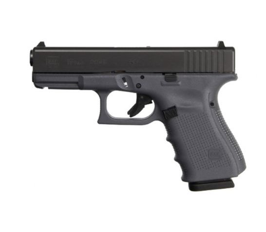 Glock 19 Gen 4 9mm Pistol, Gray