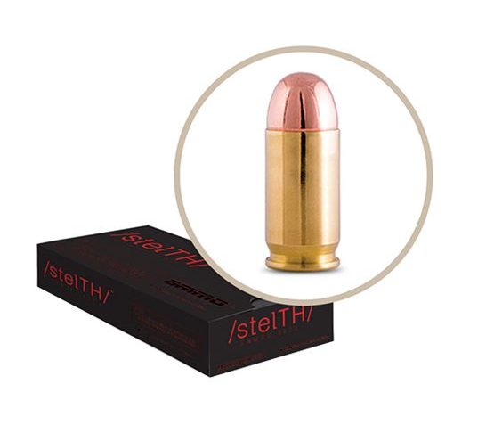 Ammo Inc STELTH 9mm 147gr TMJ Subsonic 50 Rds Ammunition – 9147TMC-STL