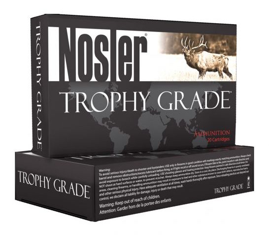 Nosler Trophy Grade .243 Winchester 85 gr Partition 20 Rounds Ammunition – 60002