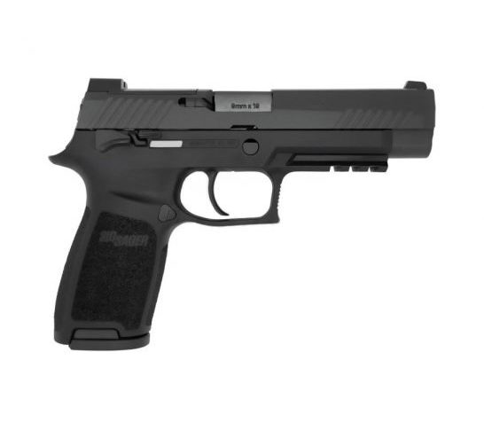 SIG Sauer P320-M17 Bravo 9mm Pistol, Black – 320F-9-M17-MS-BRAVO