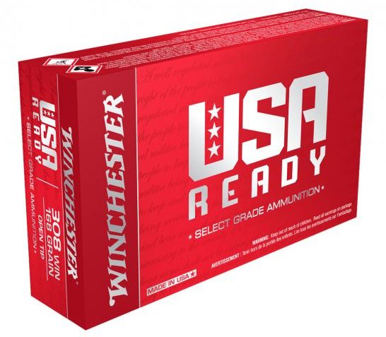 Winchester USA Ready .308 Win 168 gr 20 Rounds Ammunition – RED308