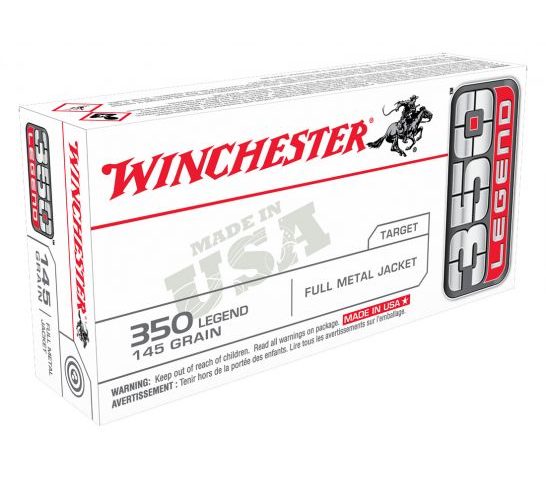 Winchester USA White Box .350 Legend 145 gr 20 Rounds Ammunition – USA3501