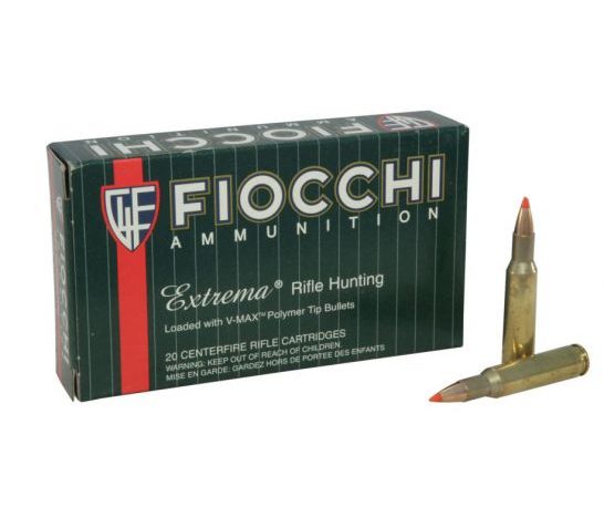 Fiocchi Extrema .222 Remington 50 gr VMAX 20 Rounds Ammunition – 222HVA