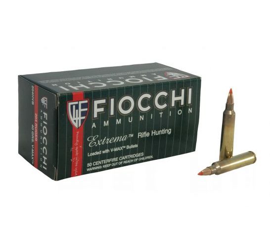 Fiocchi Extrema .204 Ruger V-Max 40 gr 50 Rounds Ammunition – 204HVB