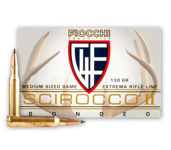 Fiocchi Extrema 6.5 Creedmoor 130 gr Scirocco II Spitzer 20 Rounds Ammunition – 65CMSCA