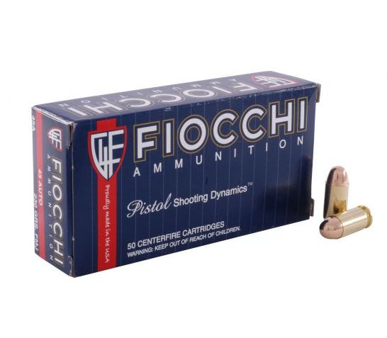 Fiocchi Shooting Dynamics .45 ACP 230 gr 50 Rounds Ammunition – 45A500