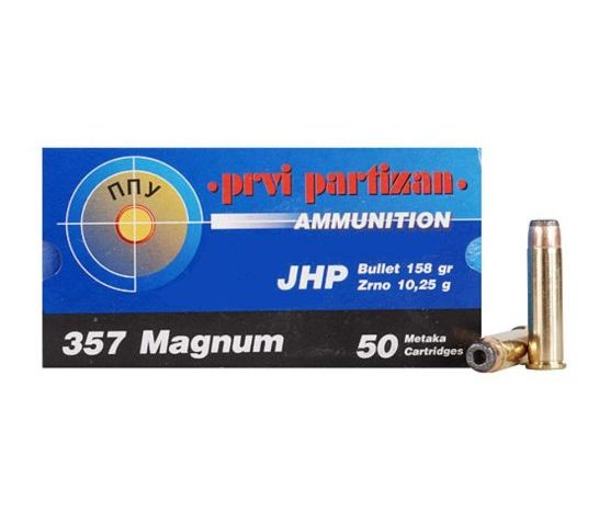 Prvi Partizan .357 Magnum 158 gr 50 Rounds Ammunition – PPD357