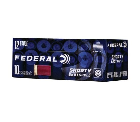 Federal 12 GA 1.75" 1 oz. Rifled Slug 10 Rounds Shorty Shotshells – SH129 RS