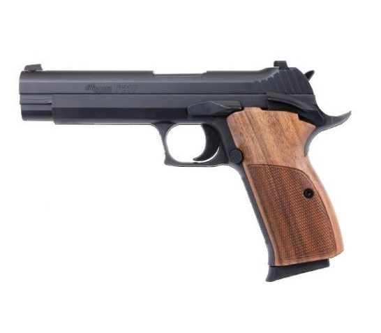 Sig Sauer P210 Standard 9mm Pistol, Black w/ Walnut Grips – 210A-9-B