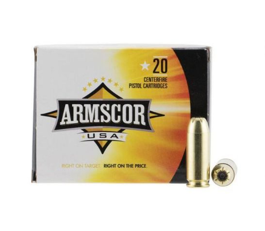 Armscor 10mm 180 Grain JHP 20 Rounds Ammunition – FAC10-3N