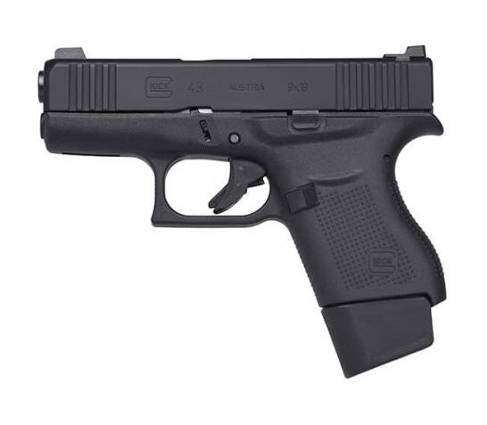 Glock 43 Vickers Tactical 9mm Pistol, Black