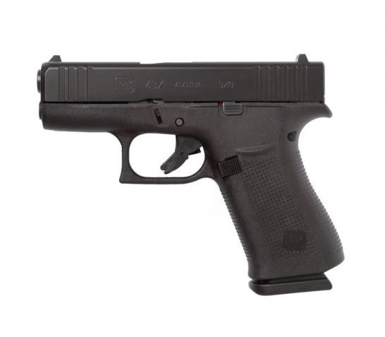 Glock G43X 9mm Subcompact Pistol, Black