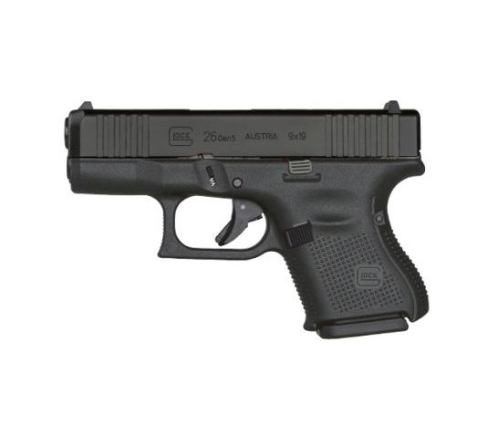 Glock G26 Gen5 9mm Pistol, Black – UA265S201