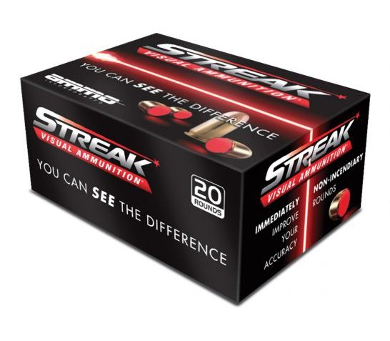 Ammo Inc Streak 115 gr TM 9mm Ammo – 9115TMC-STRK-RED