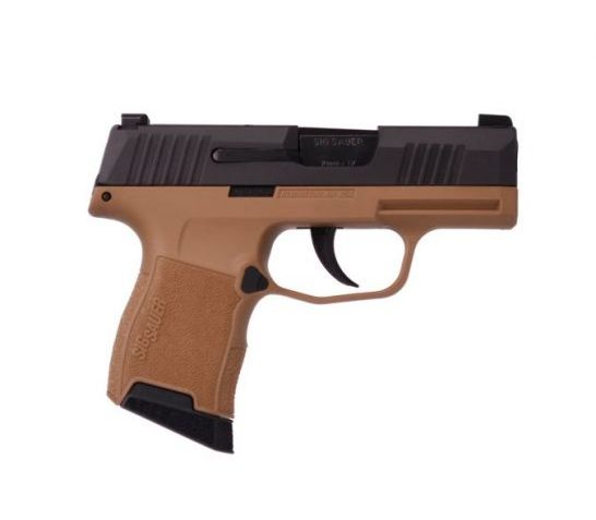 SIG Sauer P365 9mm Pistol 10rd 3.1", Black/FDE – 365-9-BXR3-VP