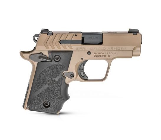 Springfield 911 380ACP 7rd 2.7" Pistol w/ Night Sights, FDE – PG9109F