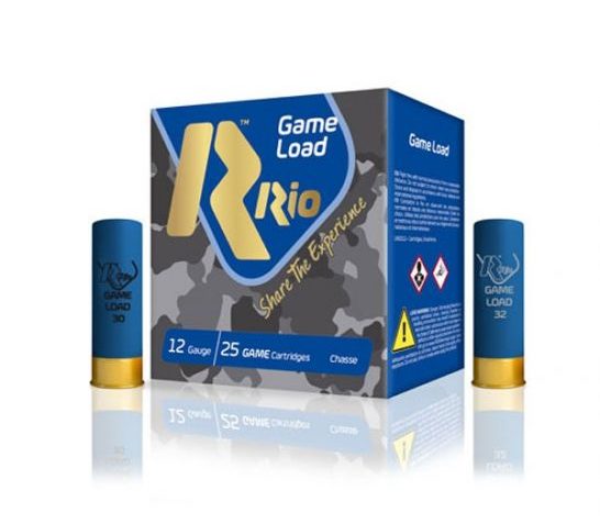 Rio Top Game High Velocity 2 3/4" 12 Gauge Ammo #6, 25/Box – TGHV366