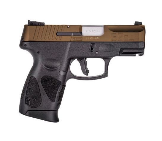 Taurus G2C 12rd 3.2" 9mm Pistol, Black w/ Bronze Slide – 1-G2C93A-12