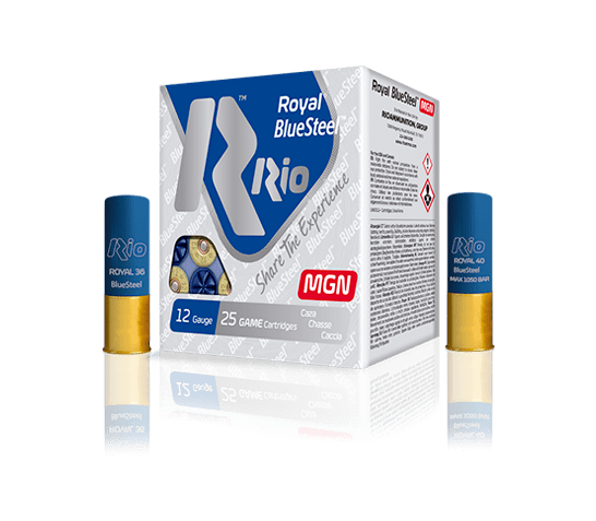 RIO Royal BlueSteel MGN 32 3" #5 1-1/8" 12ga Ammo, 25rds – RBSM325