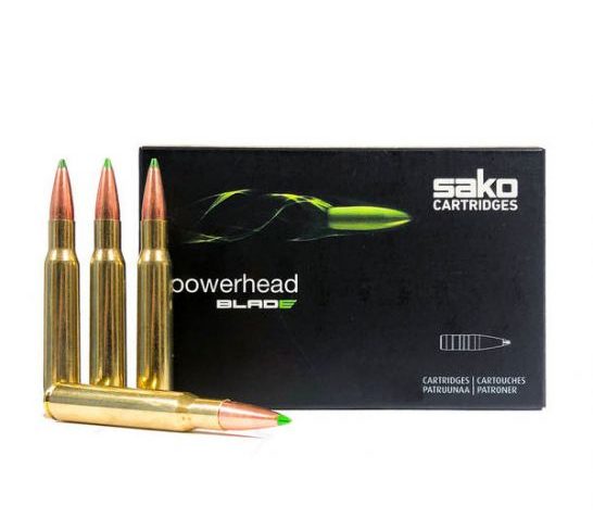 Sako Powerhead Blade 170gr .30-06 Springfield Lead-Free Ammo, 10rds – C631657ASA10X