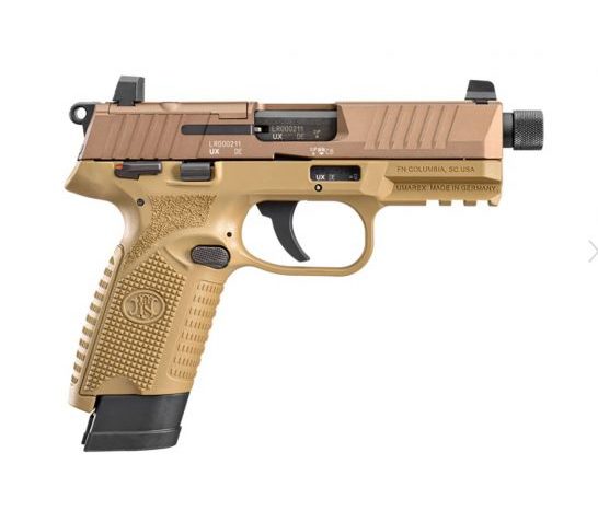 FN Pistol 502 Tactical 22lr Pistol 10rd 4.6" FDE – 66-101009