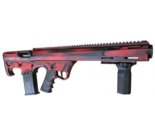 Black Aces Tactical Bullpup 5rd 12GA Pump Shotgun, Distressed Red – BATBPPDR