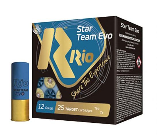 RIO Star Team Target 24 Light  2-3/4"  #7.5 7/8oz 12ga Ammo, 25rds – STT24LT75